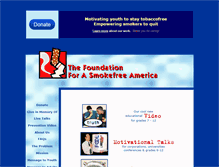 Tablet Screenshot of anti-smoking.org